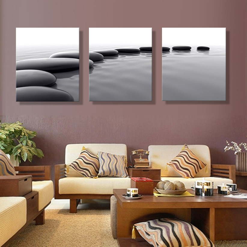 Living Room Painting
 Art Pebbles Definition Canvas Prints Home