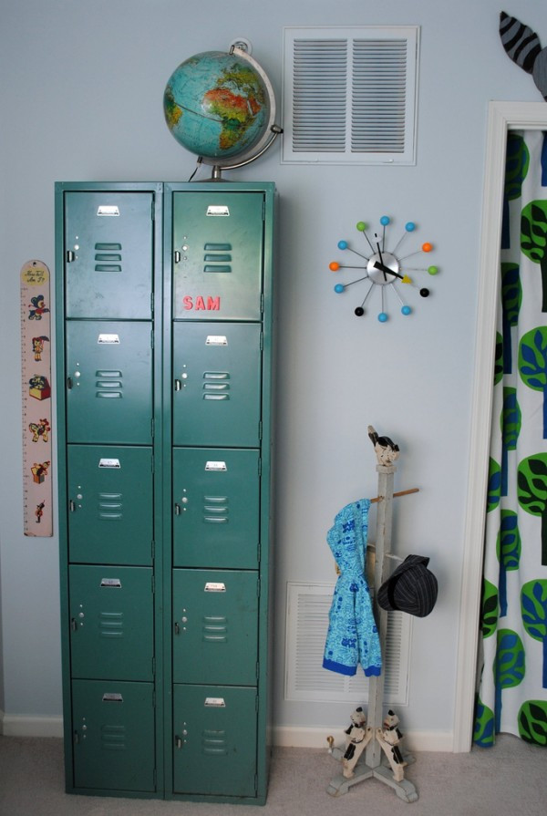 Locker Kids Room
 Locker Storage in Kids Rooms Design Dazzle