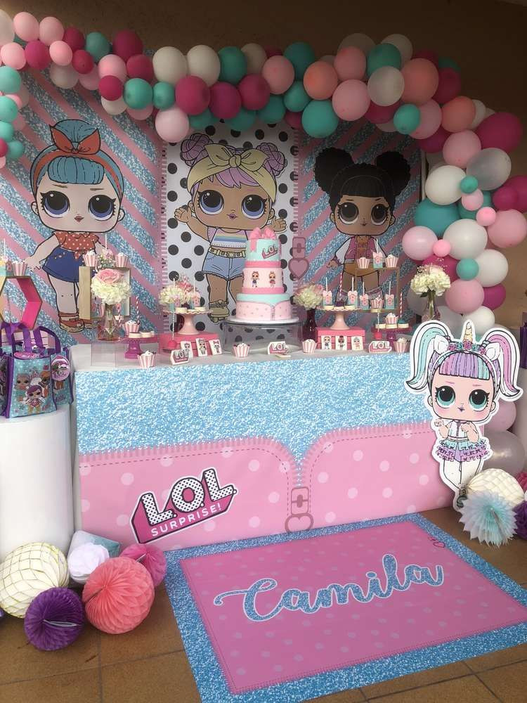 Lol Birthday Party Ideas
 LOL Surprise Dolls Birthday Party Ideas in 2019