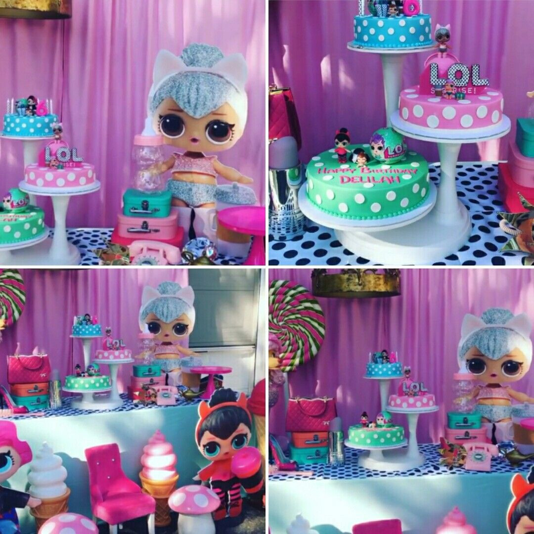 Lol Birthday Party Ideas
 Lol Surprise Dolls Lol Surprise Birthday Party Lol
