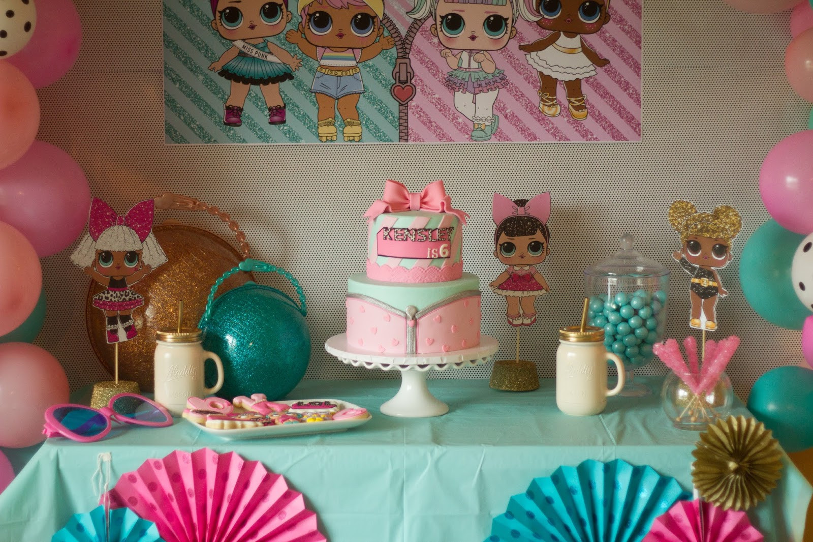 Lol Birthday Party Ideas
 Kensley s L O L Surprise Doll Birthday Party