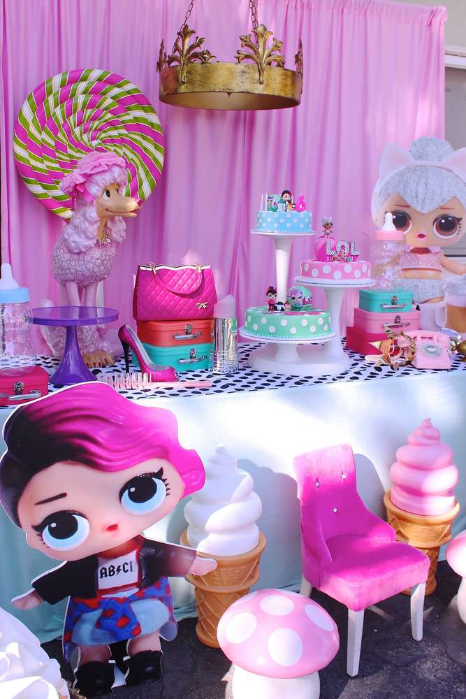 Lol Birthday Party Ideas
 LOL Surprise Doll Birthday Party Ideas