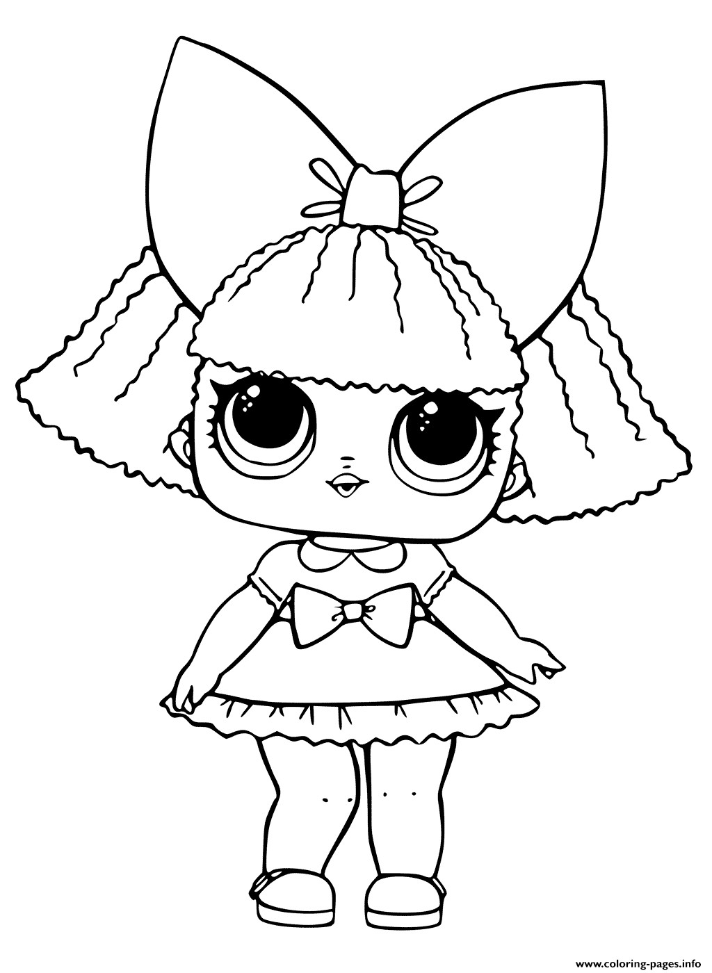 Lol Doll Coloring Pages Printable
 LOL Doll Printable Coloring Pages Printable