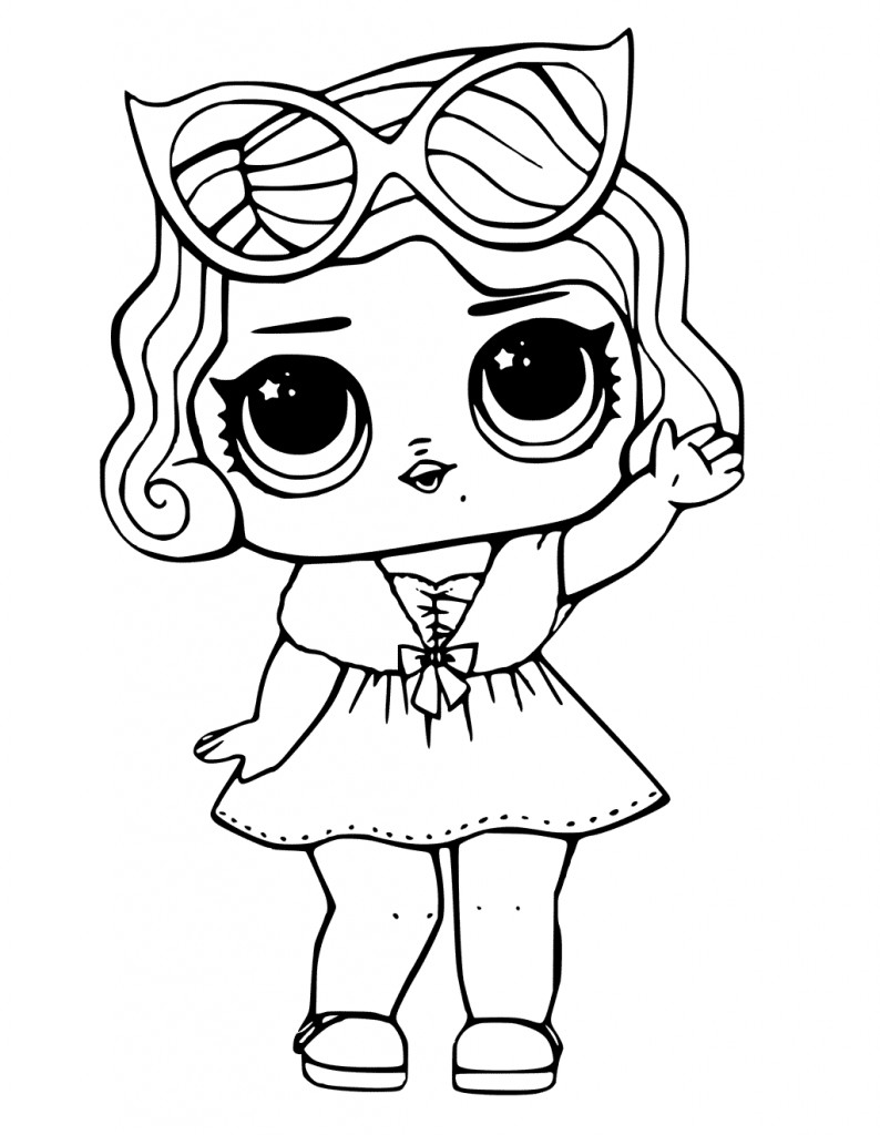 Lol Printable Coloring Pages
 LOL Dolls Coloring Pages Best Coloring Pages For Kids