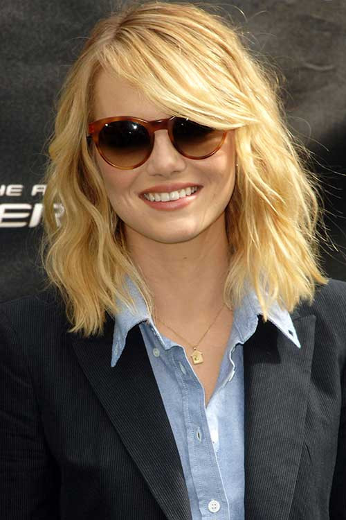 Long Bob Hairstyle For Round Face
 10 Long Bob Haircuts For Round Faces