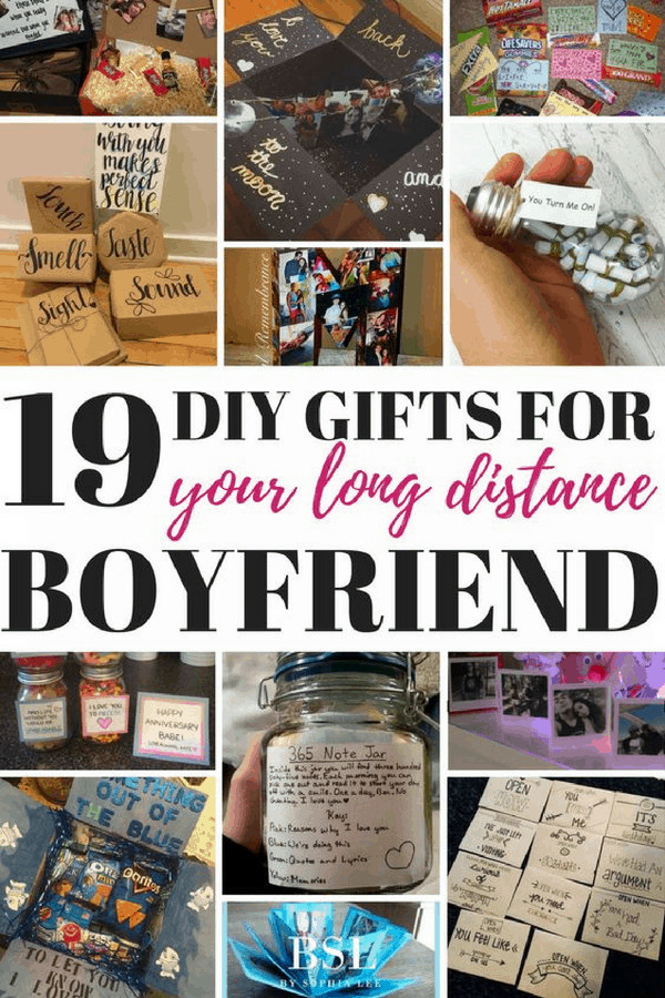 Long Distance Relationship Gift Ideas For Girlfriend
 19 DIY Gifts For Long Distance Boyfriend That Show You