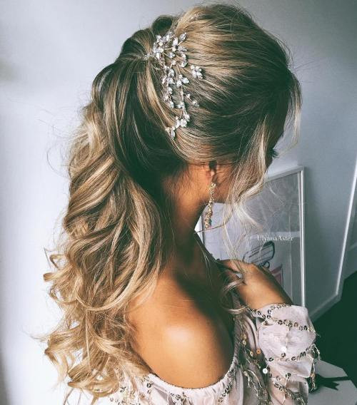 Long Hairstyles For Wedding Bridesmaid
 Half Up Half Down Wedding Hairstyles – 50 Stylish Ideas