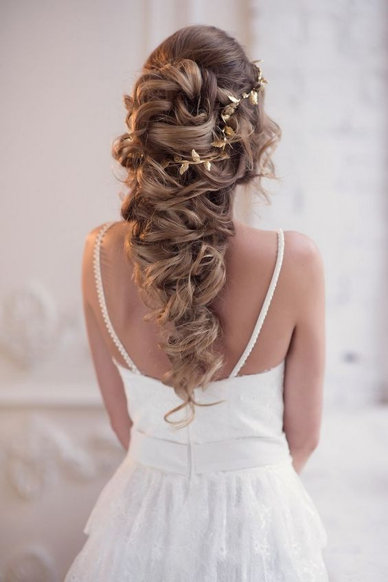 Long Hairstyles For Wedding Bridesmaid
 65 Long Bridesmaid Hair & Bridal Hairstyles for Wedding