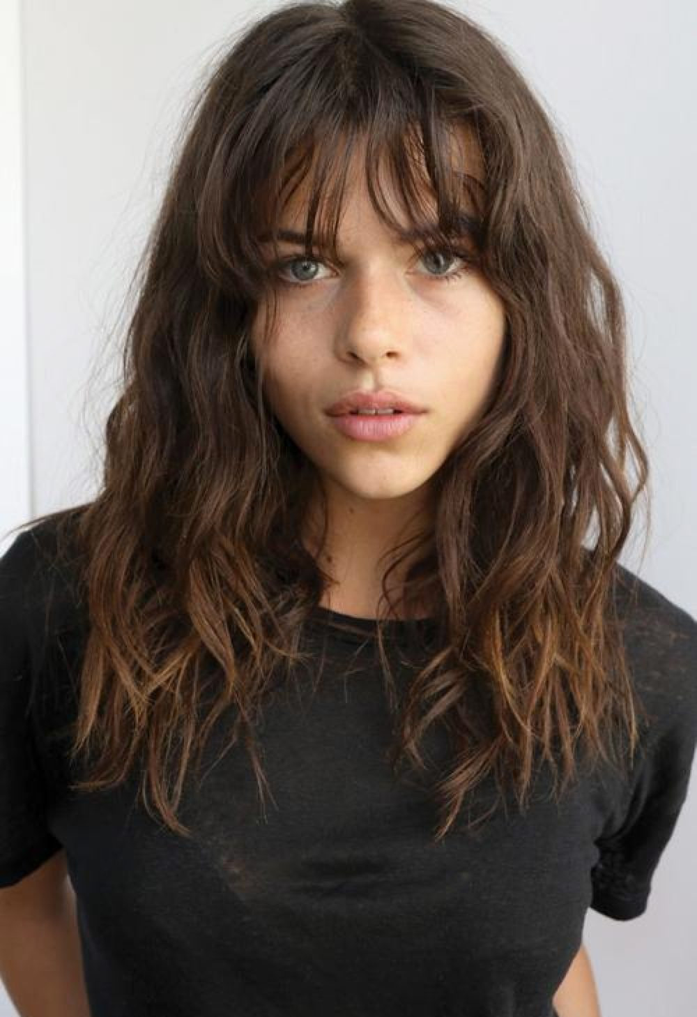 Long Hairstyles With Bangs For Women
 30 iest Wispy Bangs You Need to Try in 2019