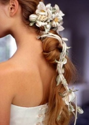 Loose Hairstyles For Wedding
 The Northern Bride Wedding Hairstyles with Flowers