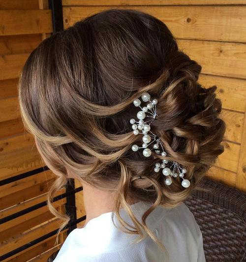Loose Hairstyles For Wedding
 40 Chic Wedding Hair Updos for Elegant Brides