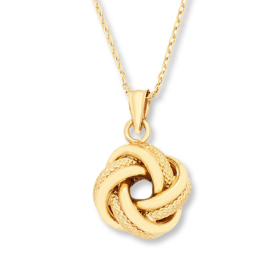 Love Knot Necklace
 Love Knot Necklace 10K Yellow Gold Jared