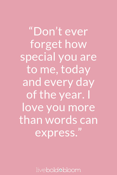 Love Quote Of The Day
 Valentine s Day Quotes For Her 31 Wow Love Messages For Her