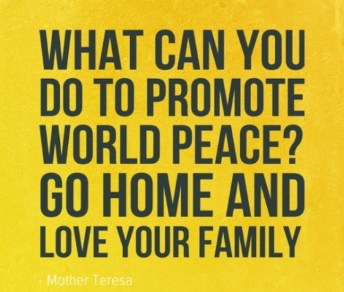 Love Your Family Quotes
 Peace Quotes About Family QuotesGram