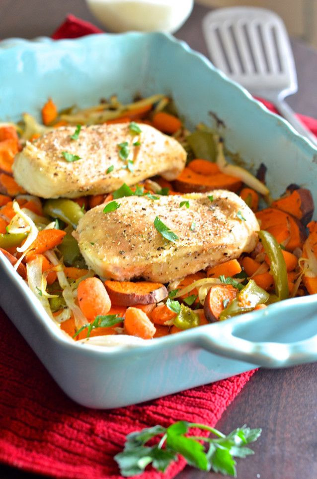 Low Calorie Baked Chicken Recipes
 Healthy and low calorie Sweet Potato Chicken Bake