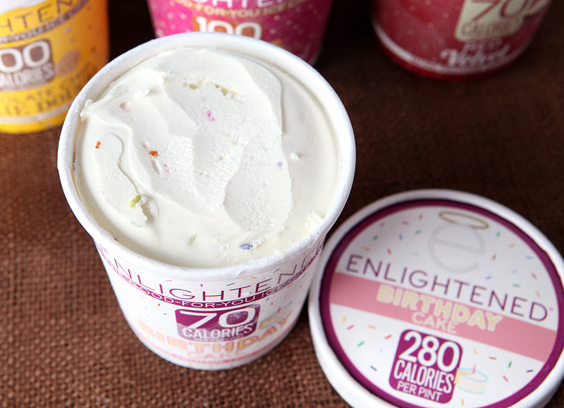 Low Calorie Birthday Cake
 Enlightened Low Calorie Ice Cream Review