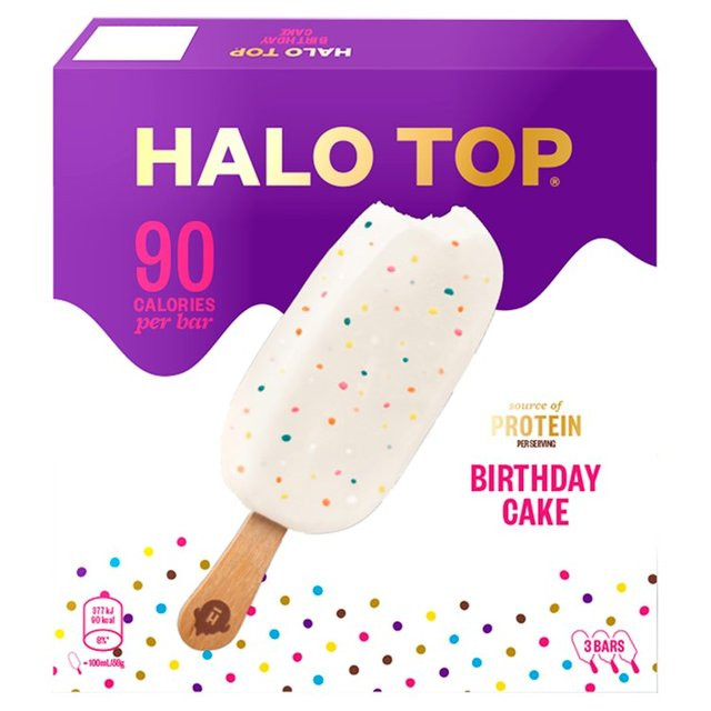 Low Calorie Birthday Cake
 Halo Top Birthday Cake Low Calorie Sticks