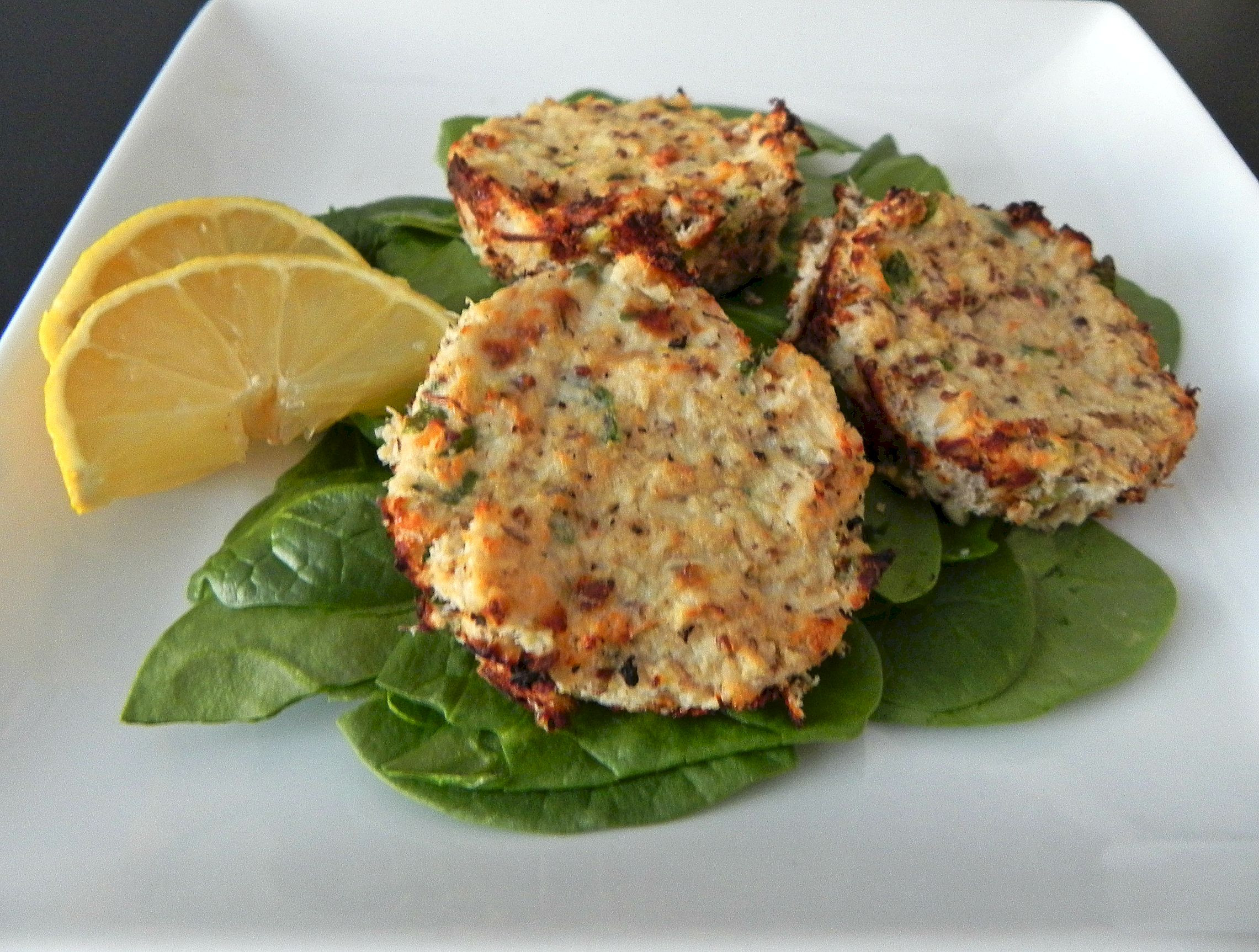 Low Calorie Crab Cakes
 Healthy Baked Crab Cakes
