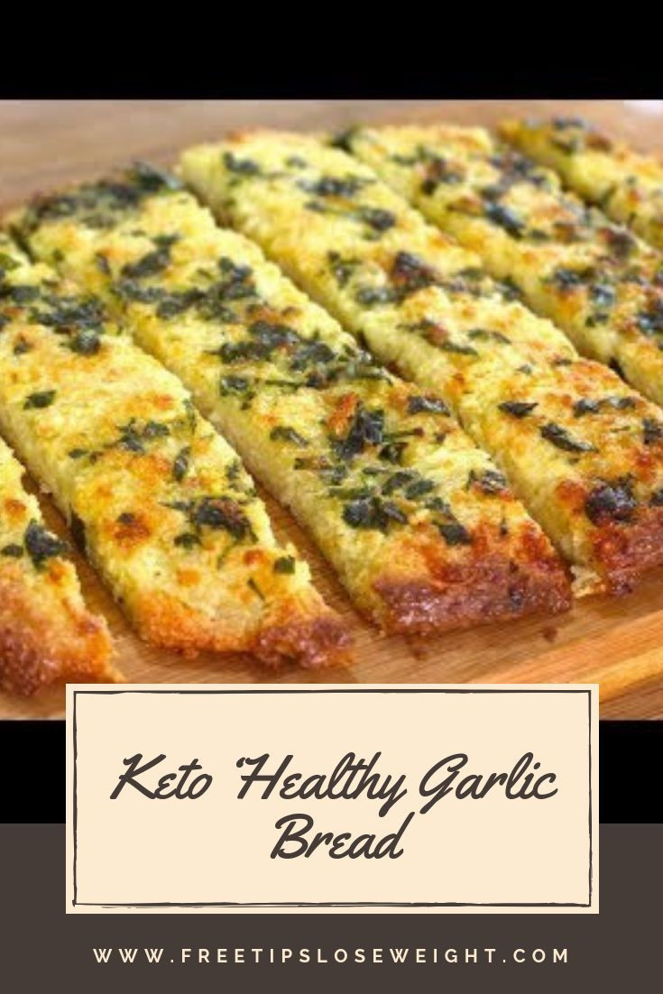 Low Calorie Garlic Bread
 Healthy Garlic Bread Low Carb Keto Diet Fast Food