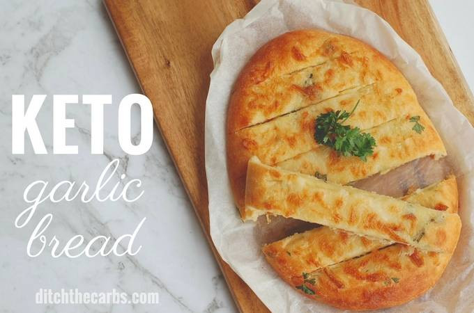 Low Calorie Garlic Bread
 Cheesy Keto Garlic Bread only 1 5g net carbs and