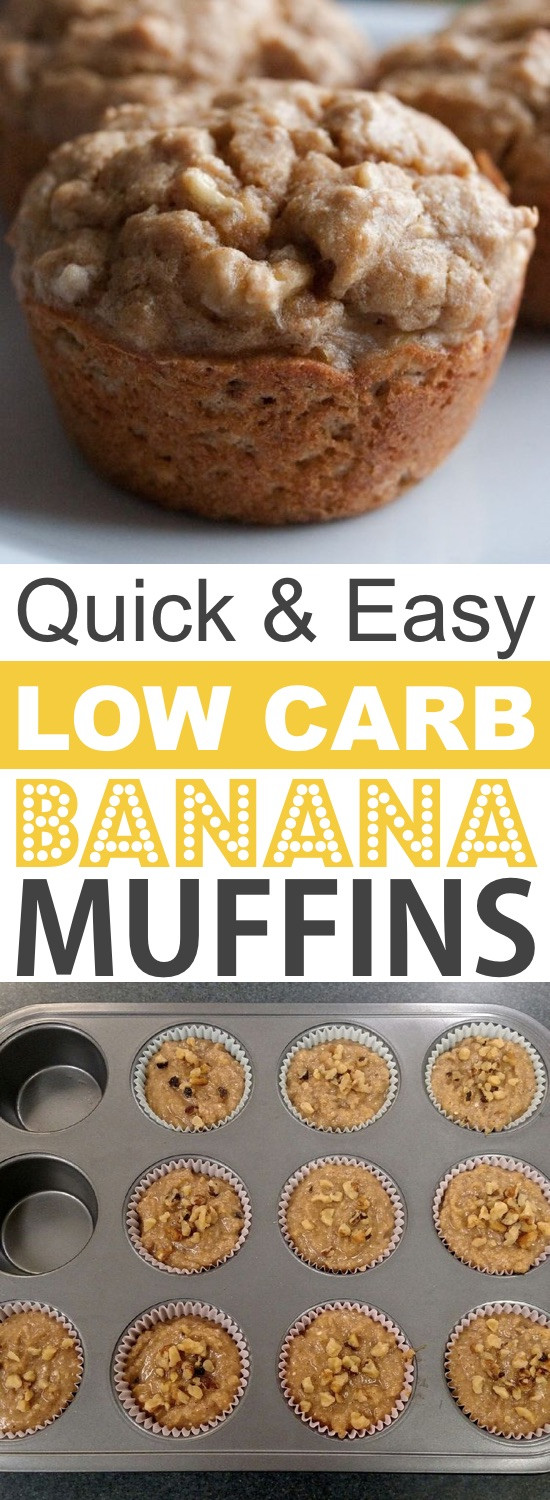 Low Carb Banana Bread Muffins
 9 Quick & Easy Keto Low Carb Muffin Recipes high protein