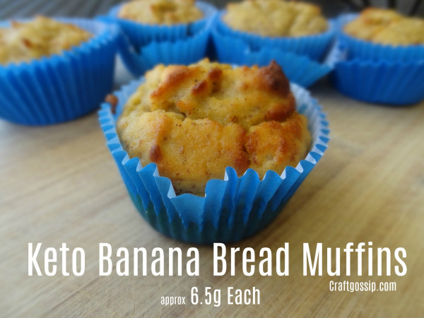 Low Carb Banana Bread Muffins
 Yummy 6 5g Keto Low Carb Banana Bread Muffins – Edible Crafts