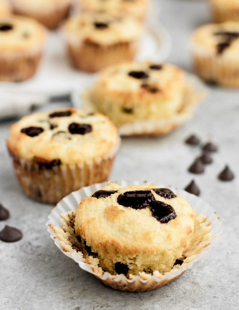 Low Carb Banana Bread Muffins
 Low Carb Chocolate Chip Banana Bread Muffins