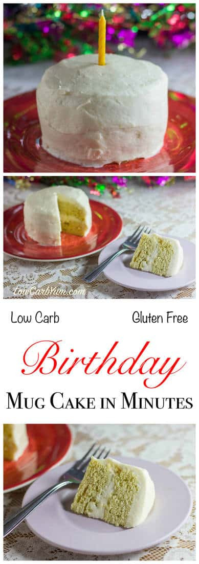 Low Carb Birthday Cake Recipes
 Keto Birthday Cake in Minutes