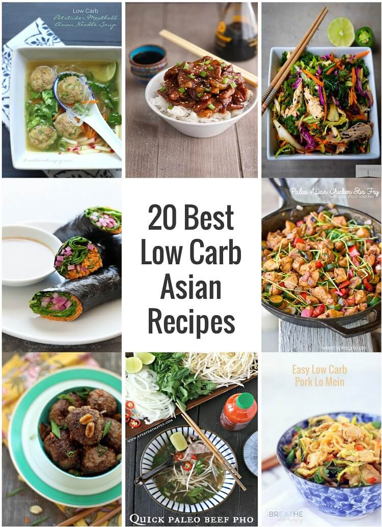 Low Carb Diet Recipes
 20 Best Low Carb Asian Recipes
