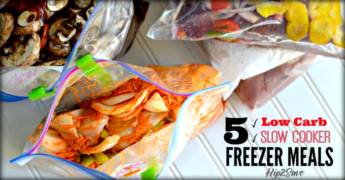 Low Carb Freezer Recipes
 5 Low Carb Slow Cooker Freezer Bag Meals Hip2Save