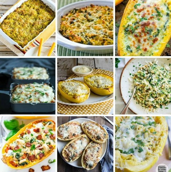Low Carb Spaghetti Squash Recipes
 10 Low Carb and Keto Cheesy Spaghetti Squash Recipes