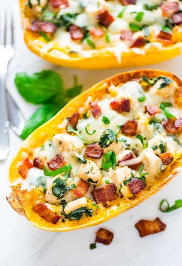 Low Carb Spaghetti Squash Recipes
 10 Low Carb and Keto Cheesy Spaghetti Squash Recipes
