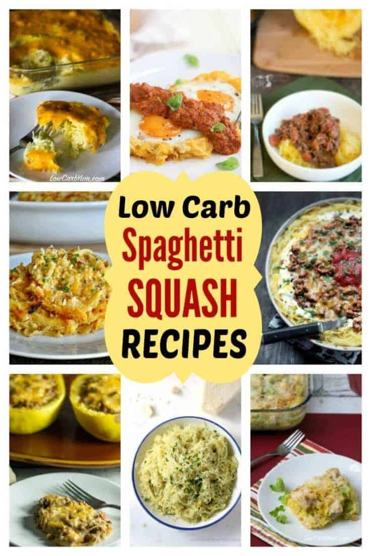 Low Carb Spaghetti Squash Recipes
 Low Carb Spaghetti Squash Recipes for Keto Diet