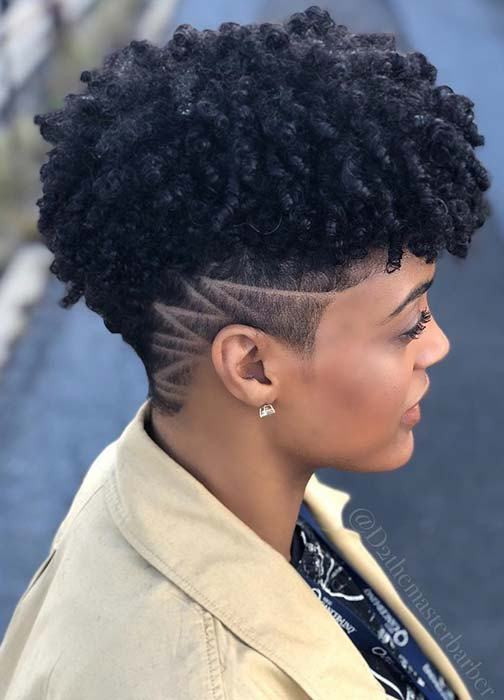 Low Cut Natural Hair
 Trendy Low cut Hairstyles for Nigerian La s Long