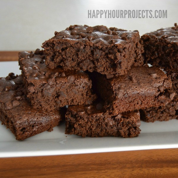 Low Fat Brownies
 Low Fat Triple Chocolate Brownies with AllWhitesEggWhites