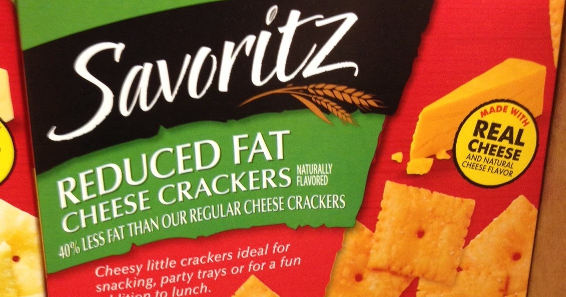 Low Fat Crackers
 The Bud Reviews Savoritz Reduced Fat Cheese Baked