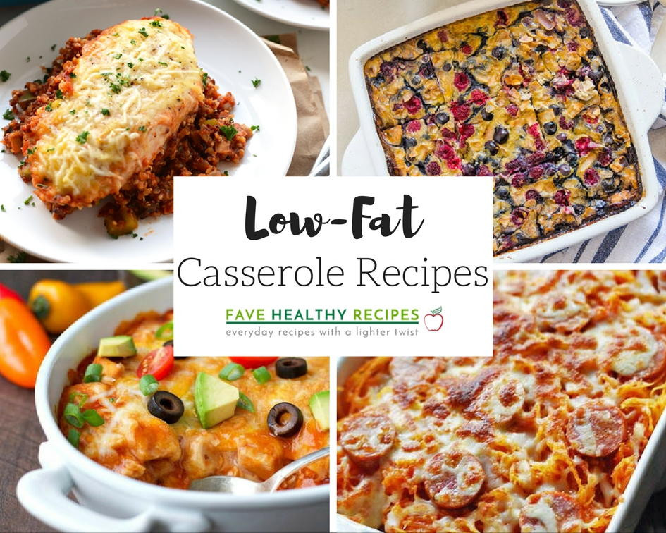 Low Fat Healthy Recipes
 18 Low Fat Casserole Recipes