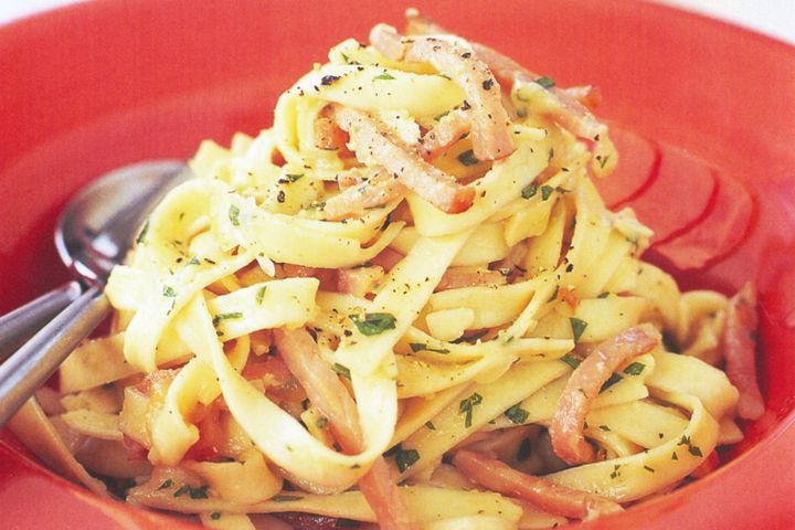 Low Fat Pasta Recipes
 Low fat pasta carbonara