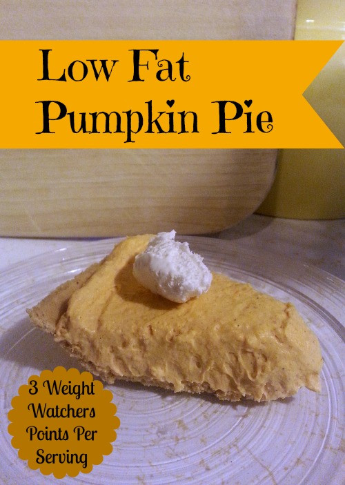 Low Fat Pumpkin Pie
 Low Fat Pumpkin Pie