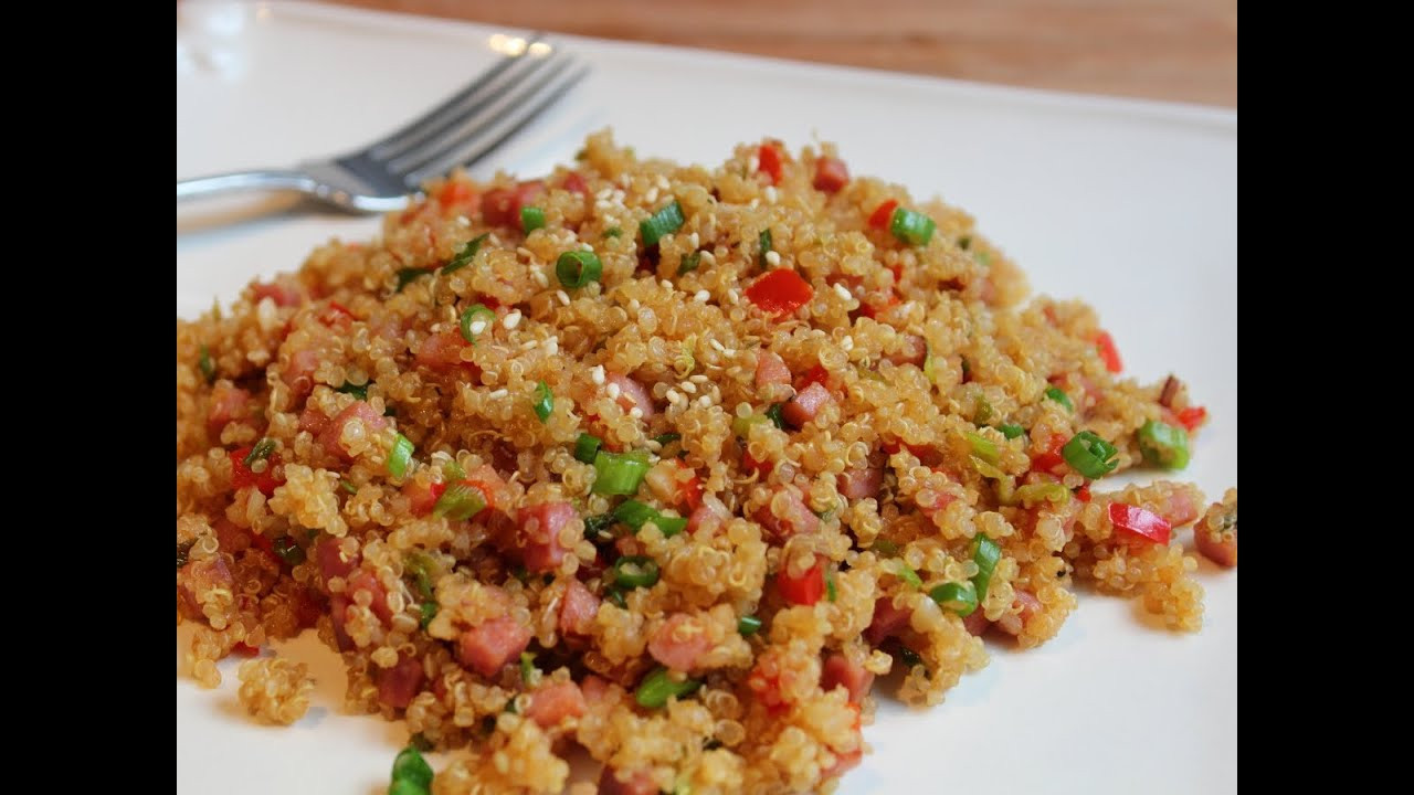 Low Fat Rice Recipes
 Pork Fried Quinoa Low Fat Pork Fried Rice Recipe with