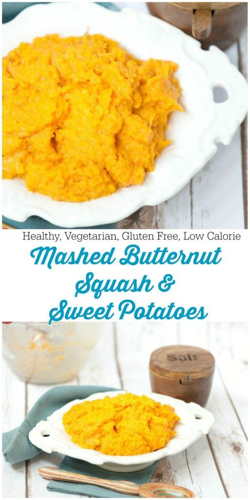 Low Fat Sweet Potato Recipes
 Healthy Mashed Butternut Squash and Sweet Potatoes
