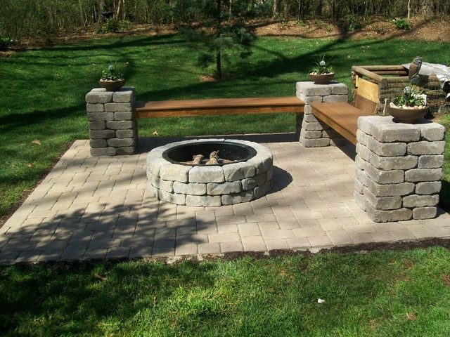 Lowes Stone Fire Pit Kit
 Outdoor Fireplaces & Fire Pits Lowes Firepit Kit