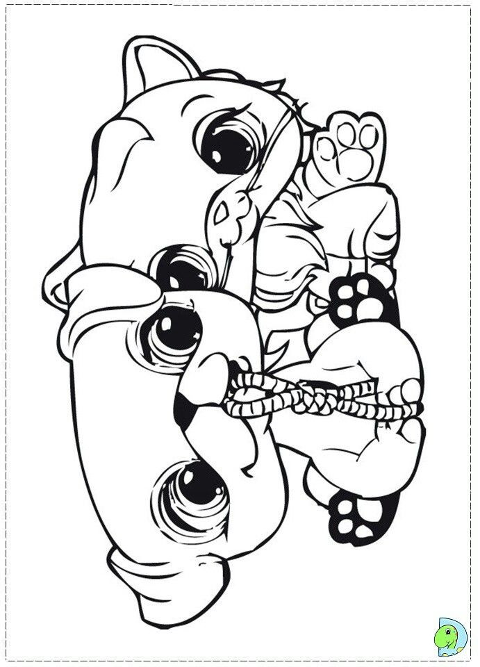 Lps Printable Coloring Pages
 50 best images about Coloring Pages Littlest Pet Shop on