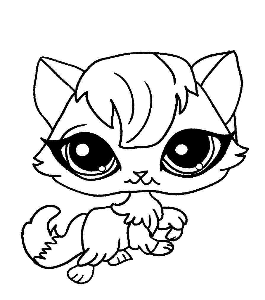 Lps Printable Coloring Pages
 Free Printable Littlest Pet Shop Coloring Pages