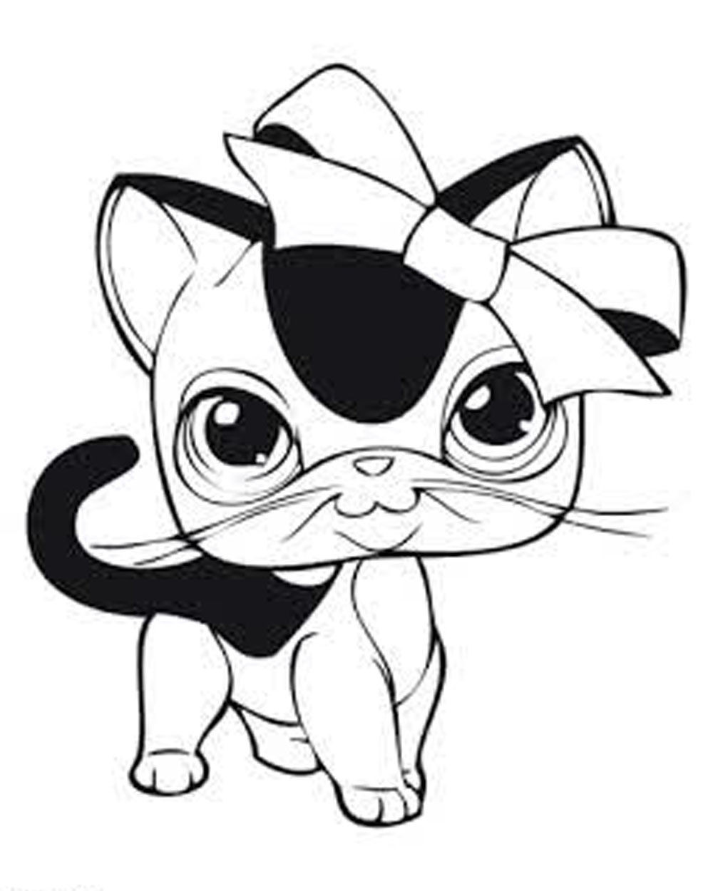 Lps Printable Coloring Pages
 Littlest Pet Shops Coloring Page for My Kids