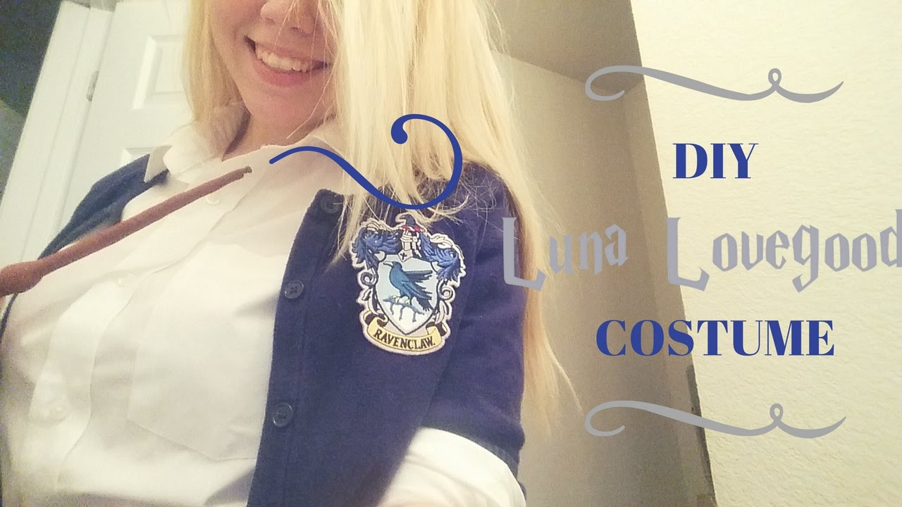 Luna Lovegood Costume DIY
 Halloween DIY Luna Lovegood Costume CHEAP HARRY POTTER