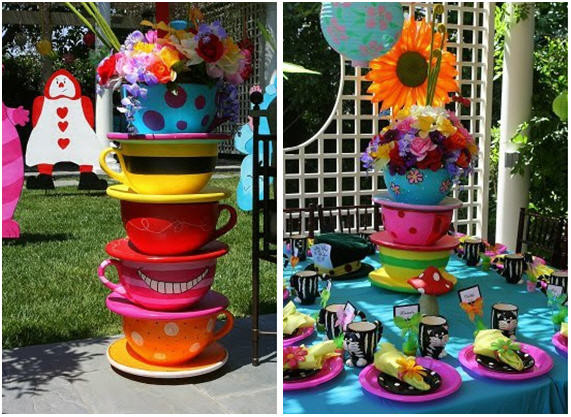 Mad Hatter Tea Party Birthday Ideas
 Mad Hatter tea party reception Weddings