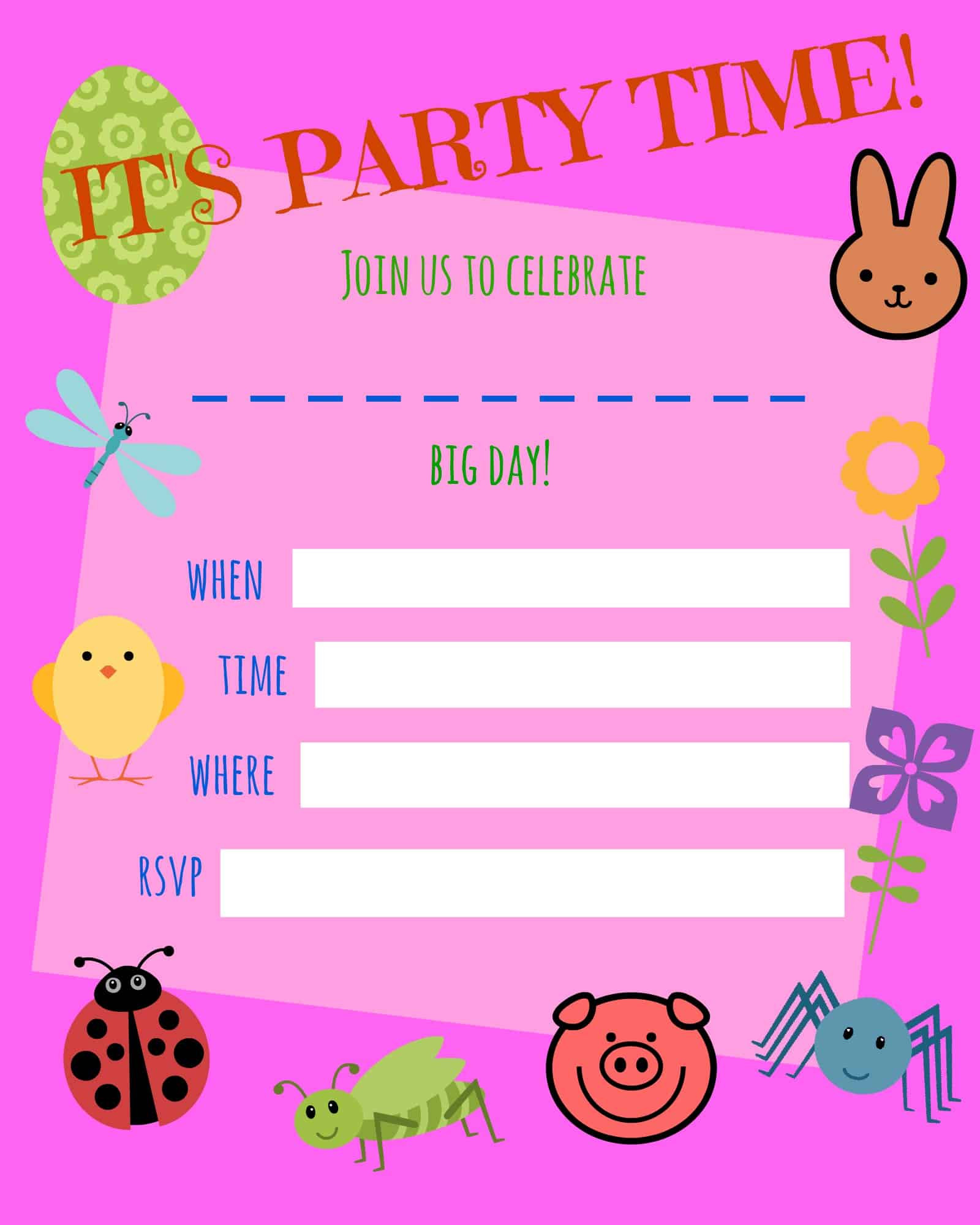 Make A Birthday Invitation
 Free Birthday Invitations For Girls And How To Create