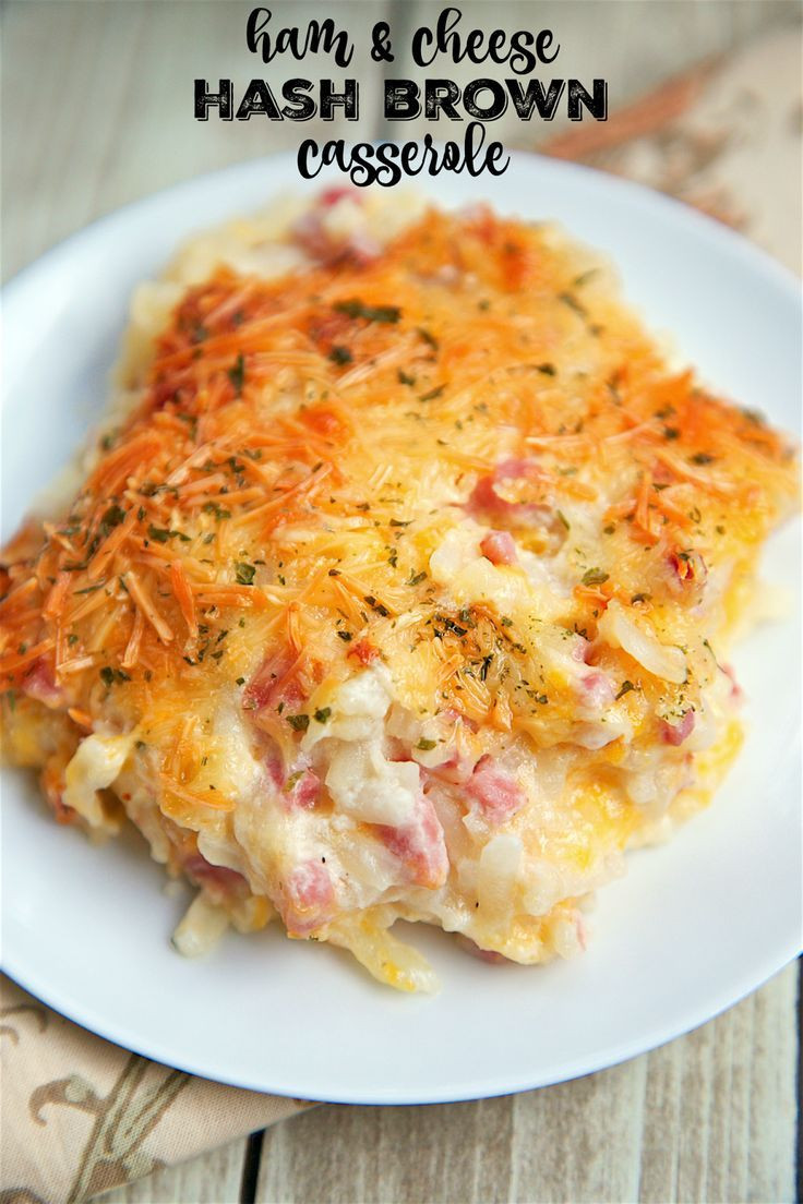 Make Ahead Breakfast Burritos With Hash Browns
 Ham and Cheese Hash Brown Casserole only 6 ingre nts