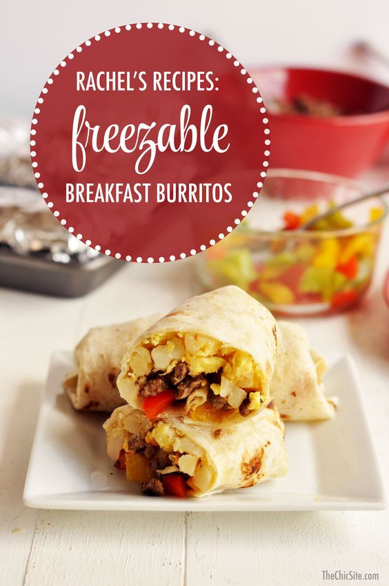 Make Ahead Breakfast Burritos With Hash Browns
 Pinterest • The world’s catalog of ideas